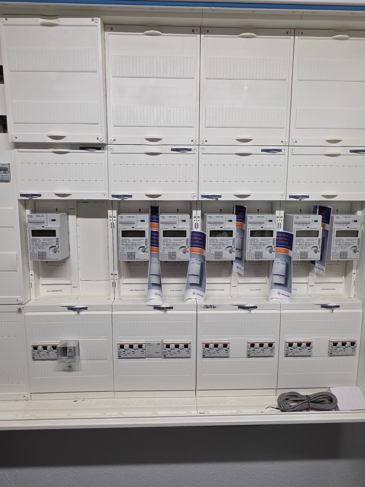 Zählerschrankinstallation